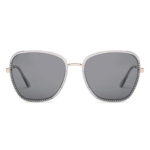 Silver Full Rim Cat Eye