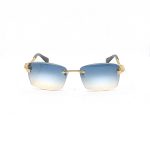 Rimless Blue Shaded Cool